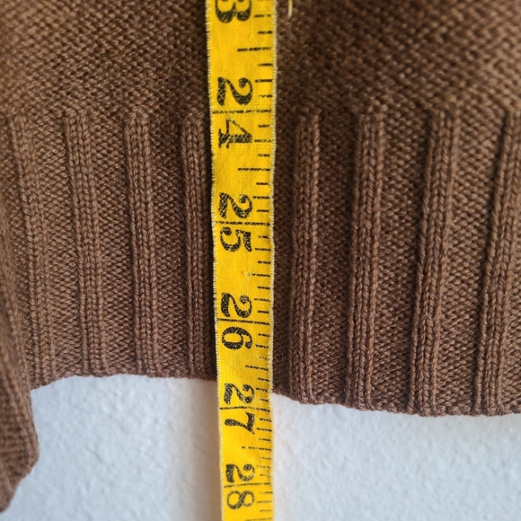 Bannana Republic Merino Wool Cardigan Open Front Sweater Extra Fine Italian Wool - Picture 3 of 7